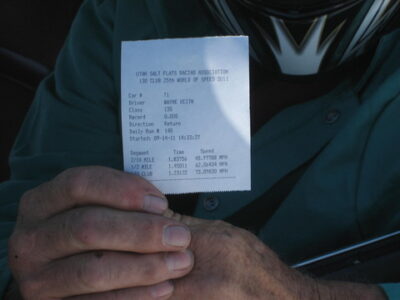 73 MPH On Wood Gas Sets New Record Image